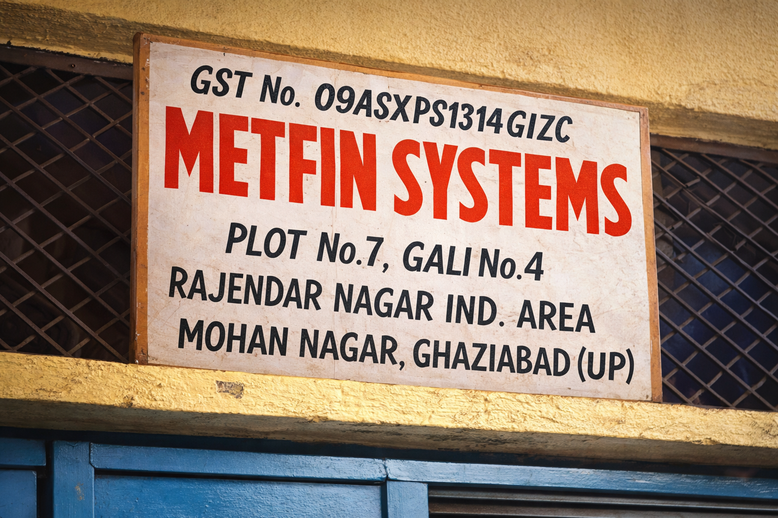 Metfin Systems Industrial Facility